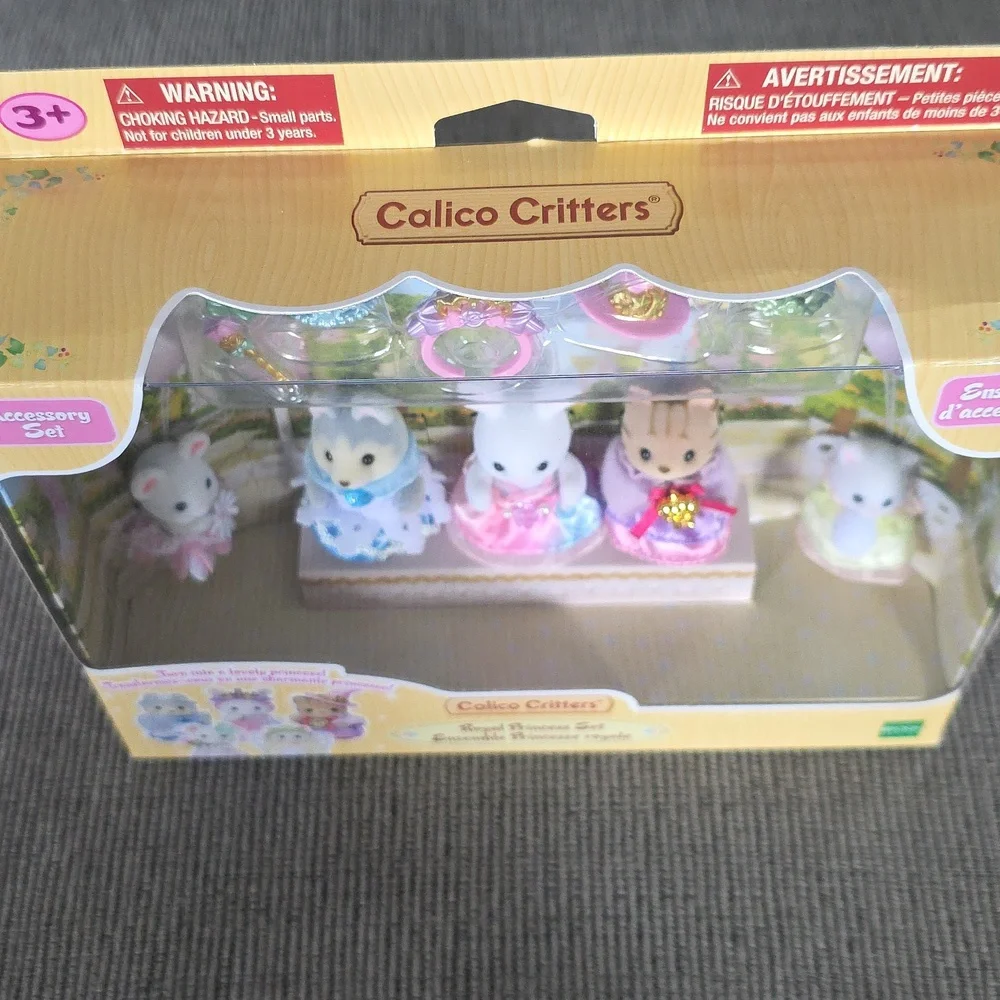 Calico Critters Royal Princess Set, Rare-Hard To Find, New, With Accessories - Picture 3 of 12